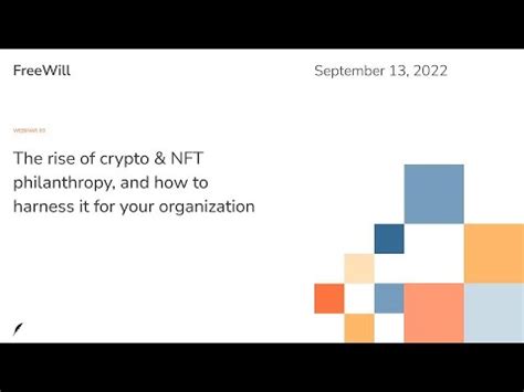 r/VOTON on Reddit: The Rise of Crypto Philanthropy: How to .